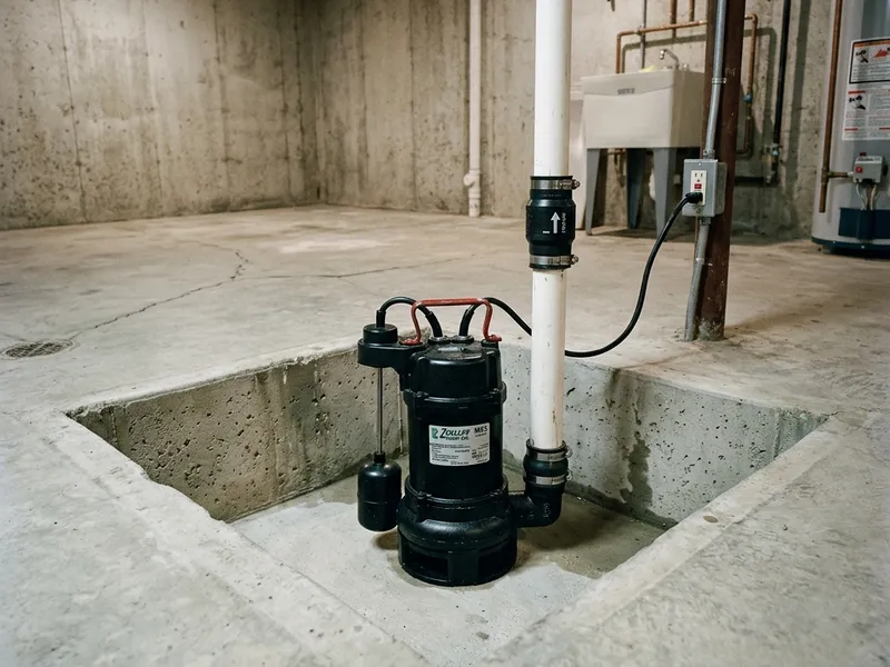 Sump Pump Installation Plumber in Oswego, IL